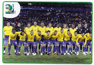 Figurinhas Copa das Confederações